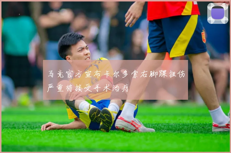 马竞官方宣布卡尔多索右脚踝扭伤严重将接受手术治疗